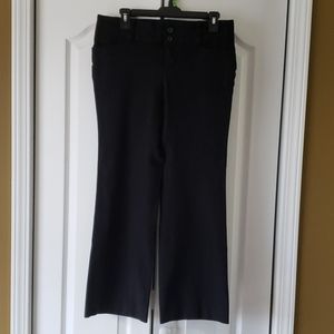 Calvin Klein black trousers dress pants size 8